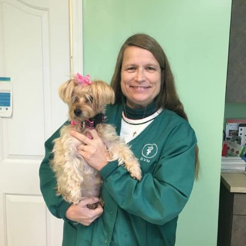 Mandy Mayes and Dr. Kitty